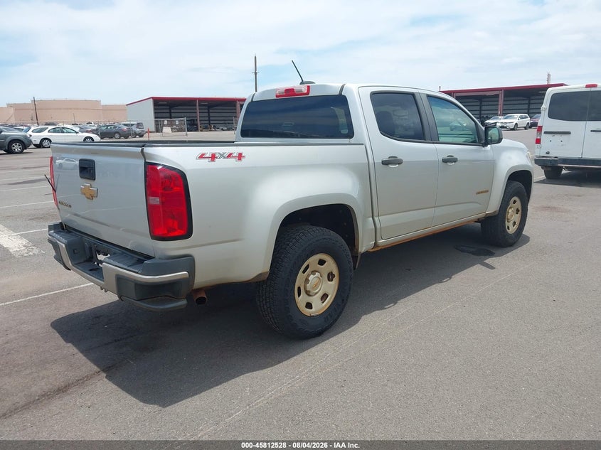 Vin: 1gcgtbe30g1308486, lot: 46311374, chevrolet colorado 4wd wt 20164