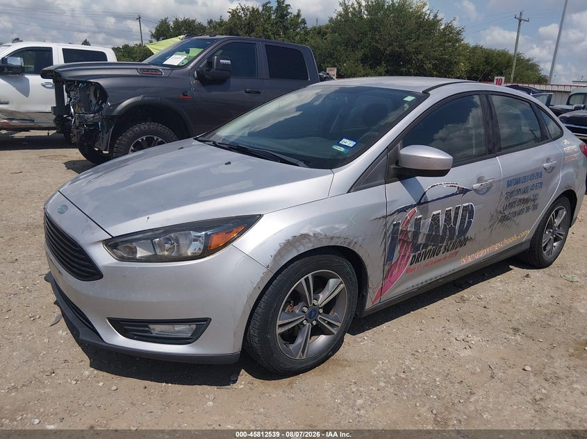 Vin: 1fadp3f29jl269093, lot: 46311385, ford focus se 20182