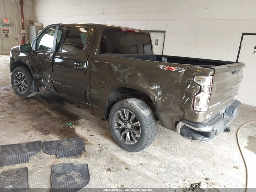 Vin: 1gcpdkekxpz218428, lot: 46311401, chevrolet silverado 1500 4wd  short bed lt with 2fl 20233