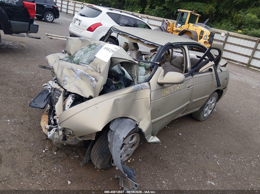 2003 Nissan Sentra, Front End, IAAI, VIN 3N1CB51D73L783334 — photo 2