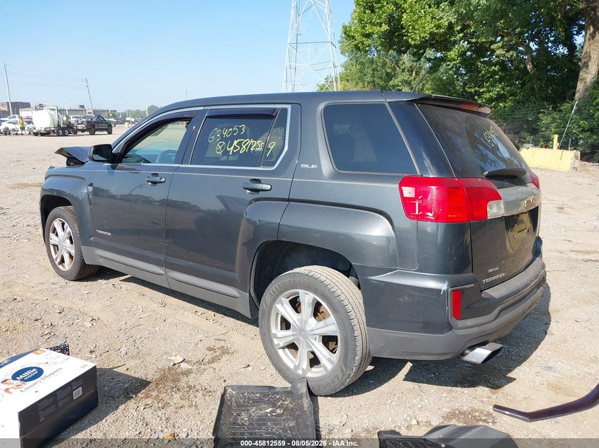 Vin: 2gkalmek5h6314053, lot: 46311405, gmc terrain sle-1 20173