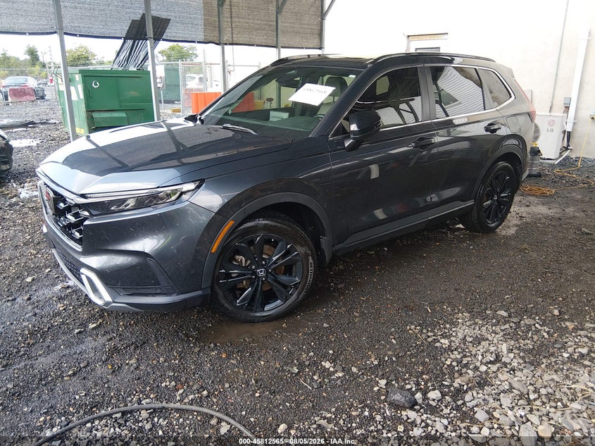 Vin: 7fars6h94pe020968, lot: 46311411, honda cr-v hybrid sport touring 20232