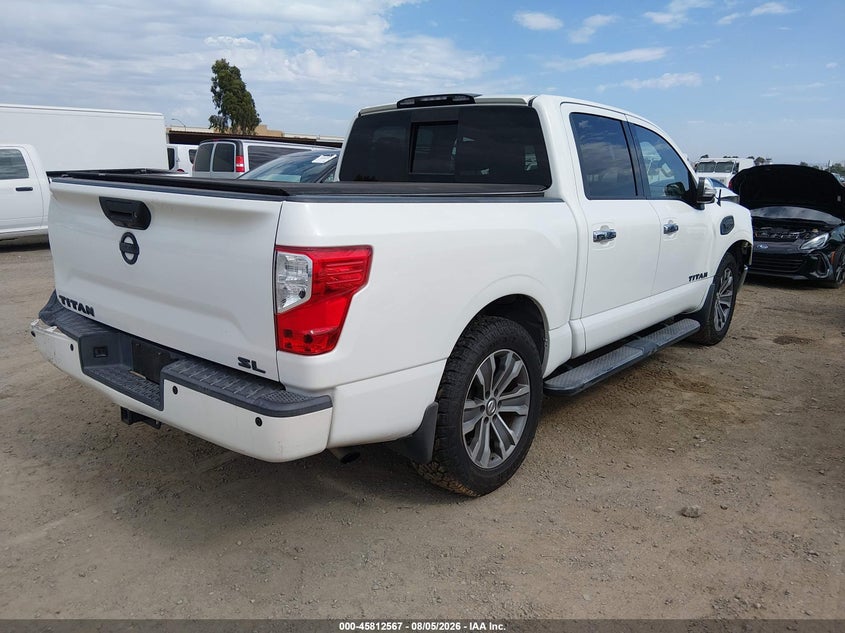 Vin: 1n6aa1e67hn517134, lot: 46311413, nissan titan sl 20174