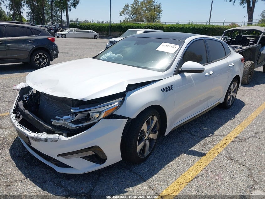 Vin: 5xxgt4l30kg370109, lot: 46311429, kia optima s 20192