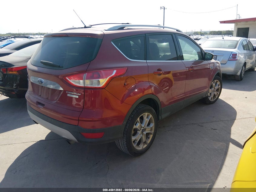 Vin: 1fmcu0jx8eub00260, lot: 46311438, ford escape titanium 20144