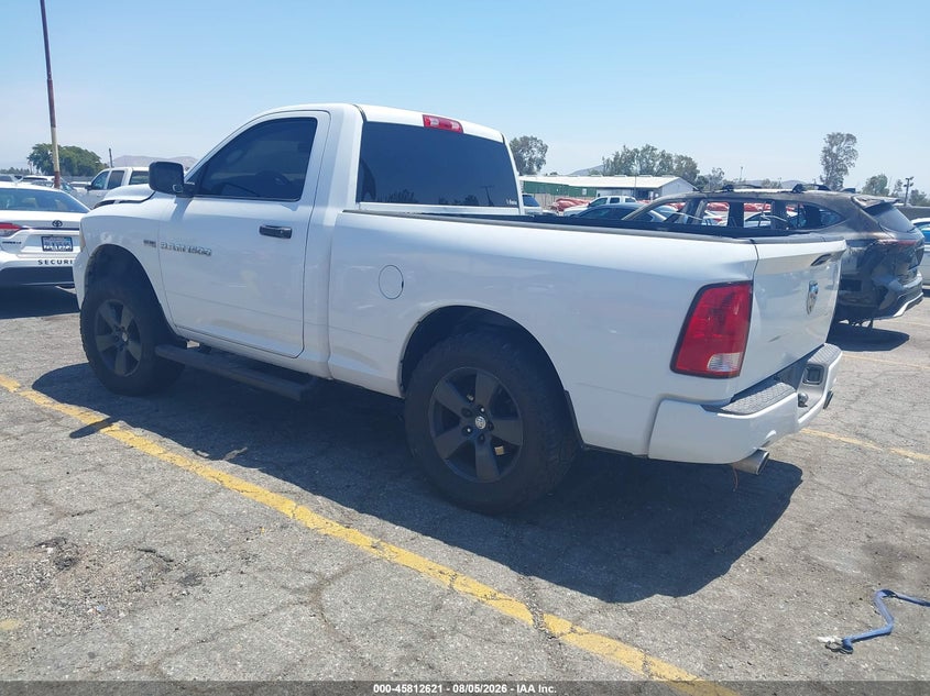 Vin: 3c6jd6atxcg262829, lot: 46311465, ram 1500 st 20123