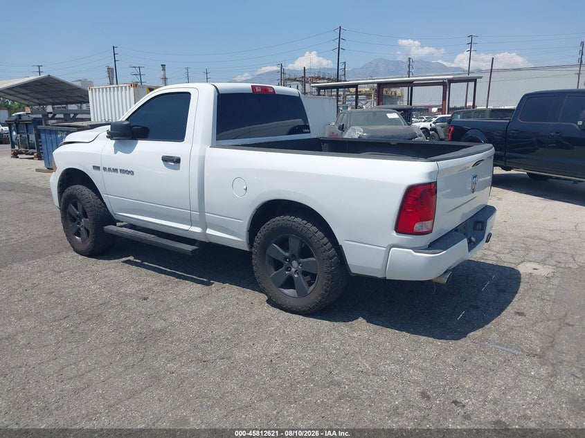 Vin: 3c6jd6atxcg262829, lot: 46311465, ram 1500 st 20123