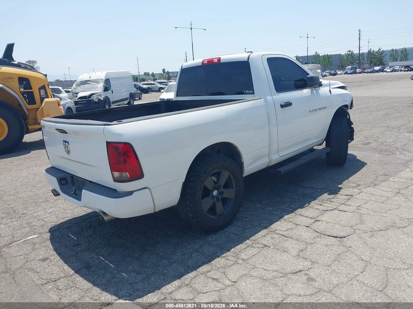 Vin: 3c6jd6atxcg262829, lot: 46311465, ram 1500 st 20124