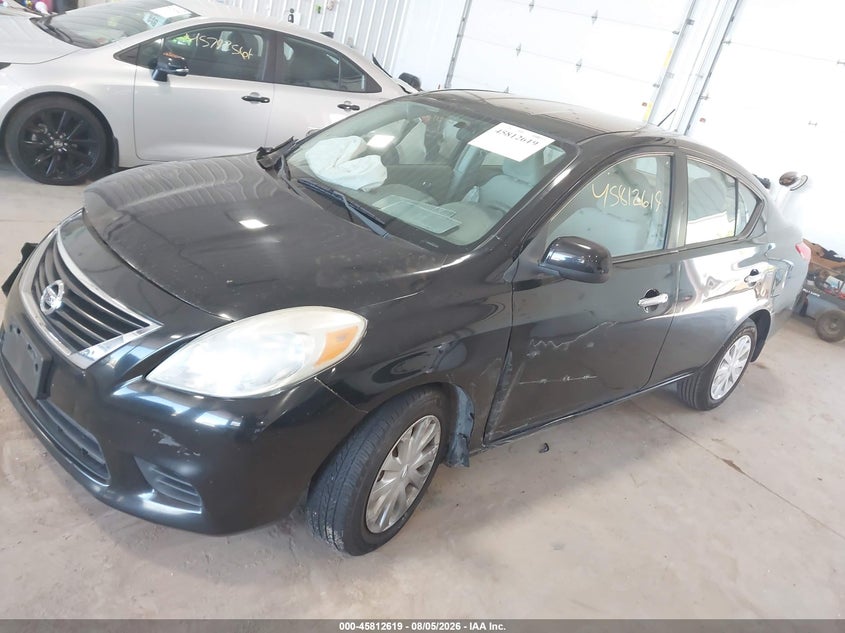 Vin: 3n1cn7ap4cl890273, lot: 46311466, nissan versa 1.6 sv 20122