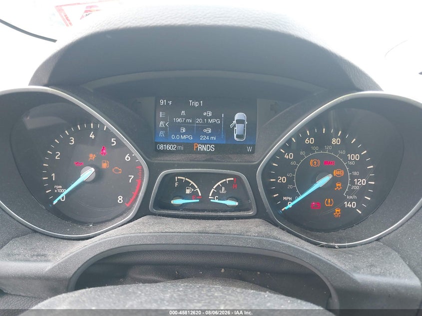 2017 FORD ESCAPE auction photo 7
