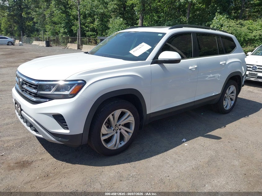 Vin: 1v2kr2caxmc559444, lot: 46311481, volkswagen atlas 3.6l v6 se w/technology 20212