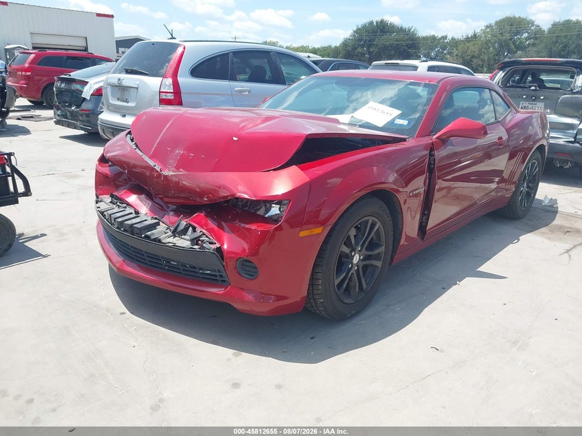 Vin: 2g1fb1e38f9307940, lot: 46311501, chevrolet camaro 2ls 20152