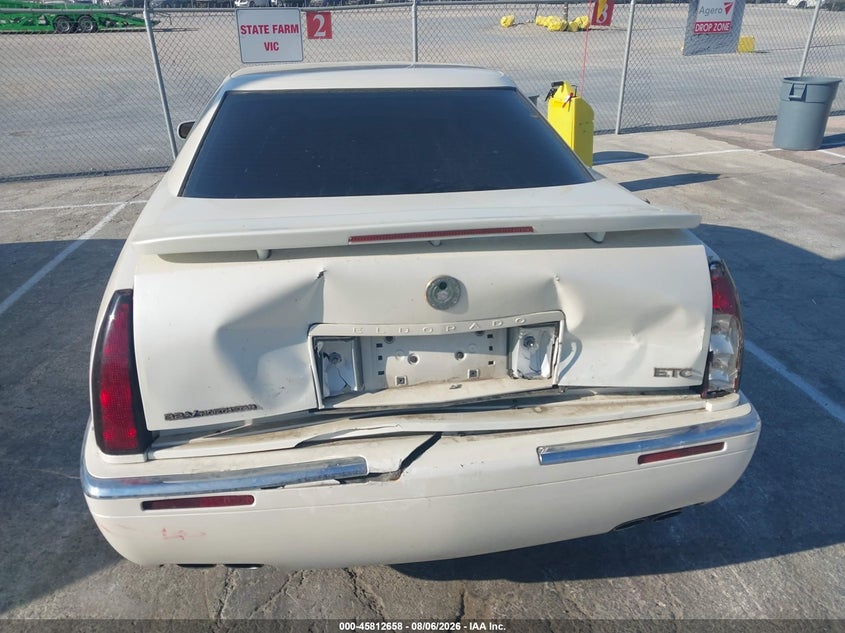 1998 CADILLAC ELDORADO auction photo 6