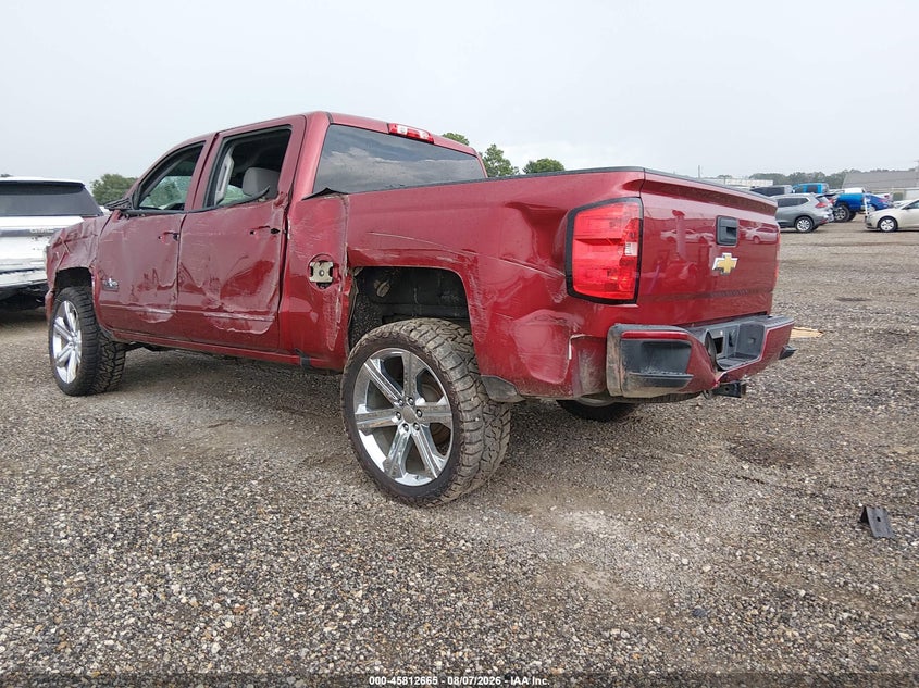 Vin: 3gcukrec6jg412150, lot: 46311511, chevrolet silverado 1500 2lt 20183