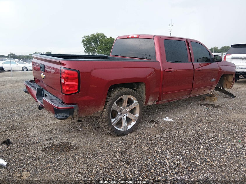 Vin: 3gcukrec6jg412150, lot: 46311511, chevrolet silverado 1500 2lt 20184