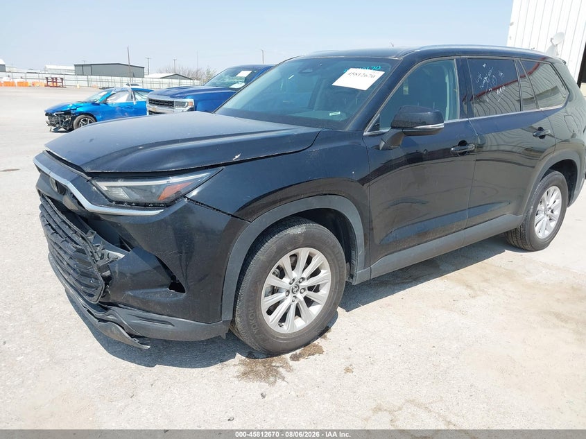 Vin: 5tdaaab55ss082310, lot: 46311516, toyota grand highlander xle 20252