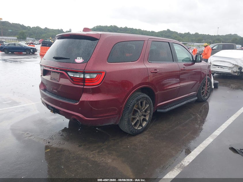 Vin: 1c4rdjdg8gc416380, lot: 46311534, dodge durango limited 20164