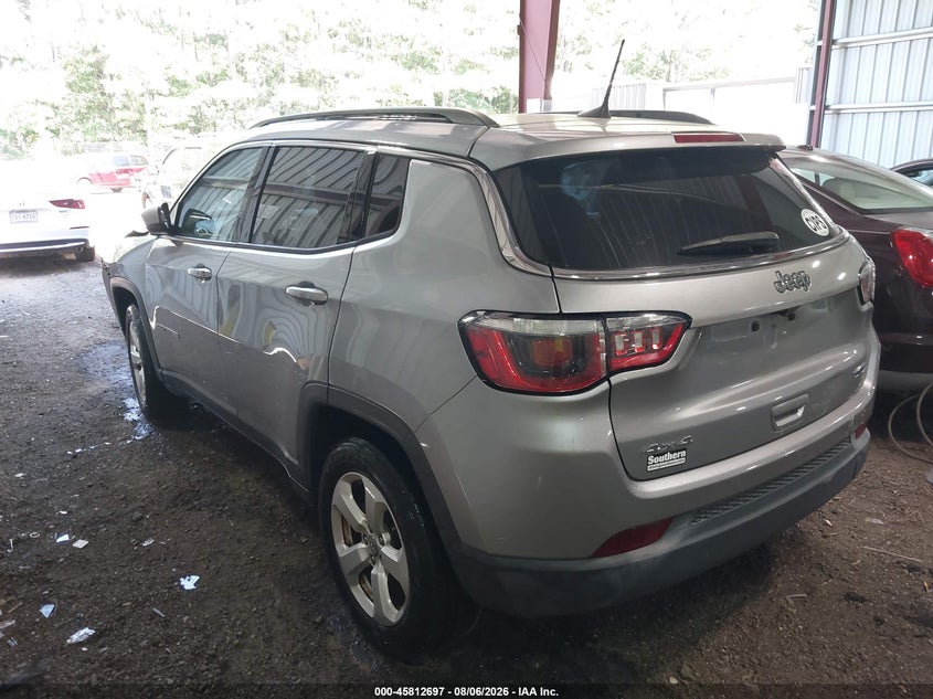 Vin: 3c4njdbb4jt161688, lot: 46311543, jeep compass latitude 4x4 20183