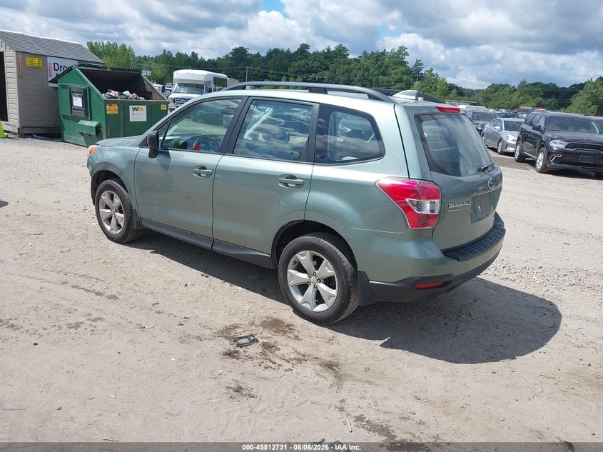 Vin: jf2sjabc8gh423229, lot: 46311577, subaru forester 2.5i 20163