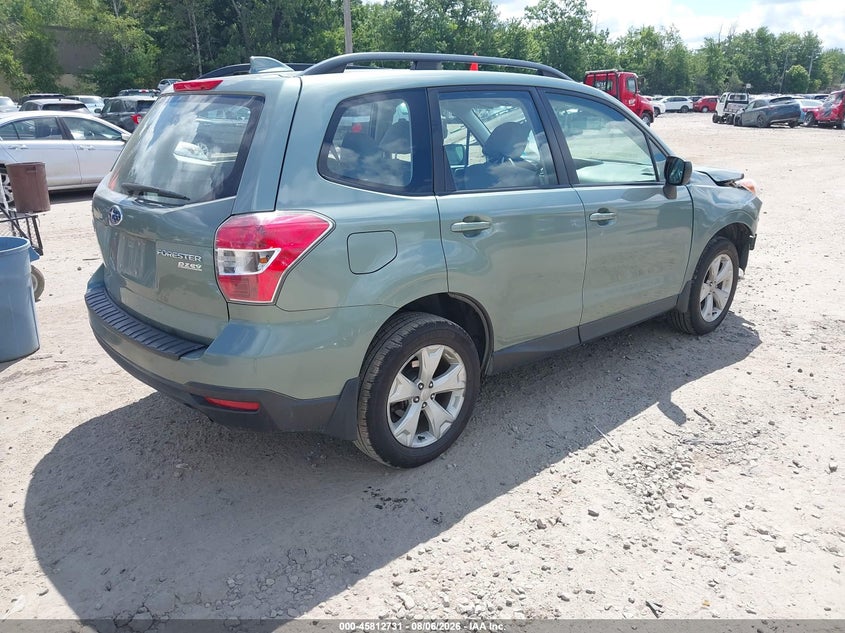 Vin: jf2sjabc8gh423229, lot: 46311577, subaru forester 2.5i 20164