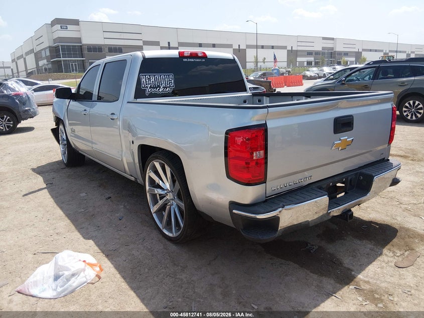 Vin: 3gcpcrec7hg390549, lot: 46311587, chevrolet silverado 1500 lt 20173