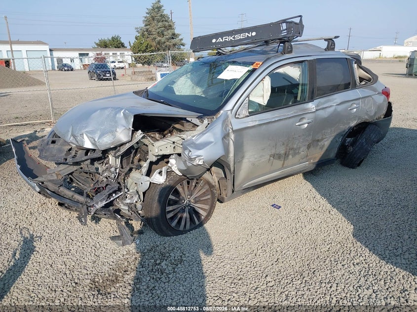 Vin: ja4ad3a39kz049810, lot: 46311599, mitsubishi outlander se 20192