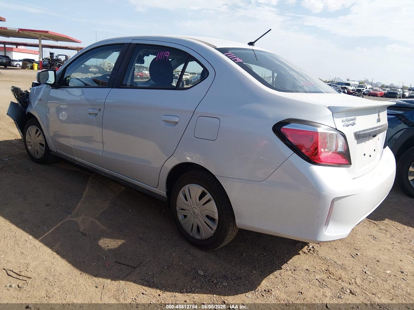 Vin: ml32fufj1rhf19996, lot: 46311600, mitsubishi mirage g4 black edition/es/le 20243