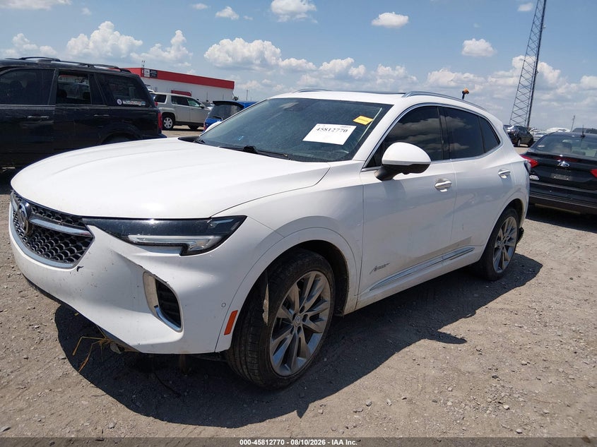 Vin: lrbfzsr42nd021819, lot: 46311616, buick envision awd avenir 20222