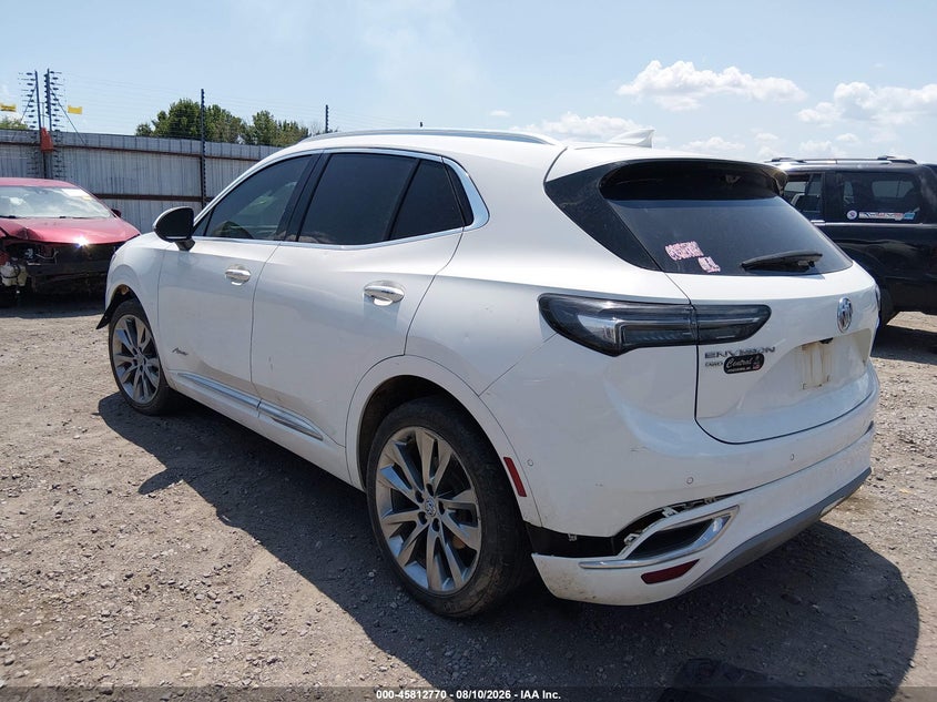 Vin: lrbfzsr42nd021819, lot: 46311616, buick envision awd avenir 20223
