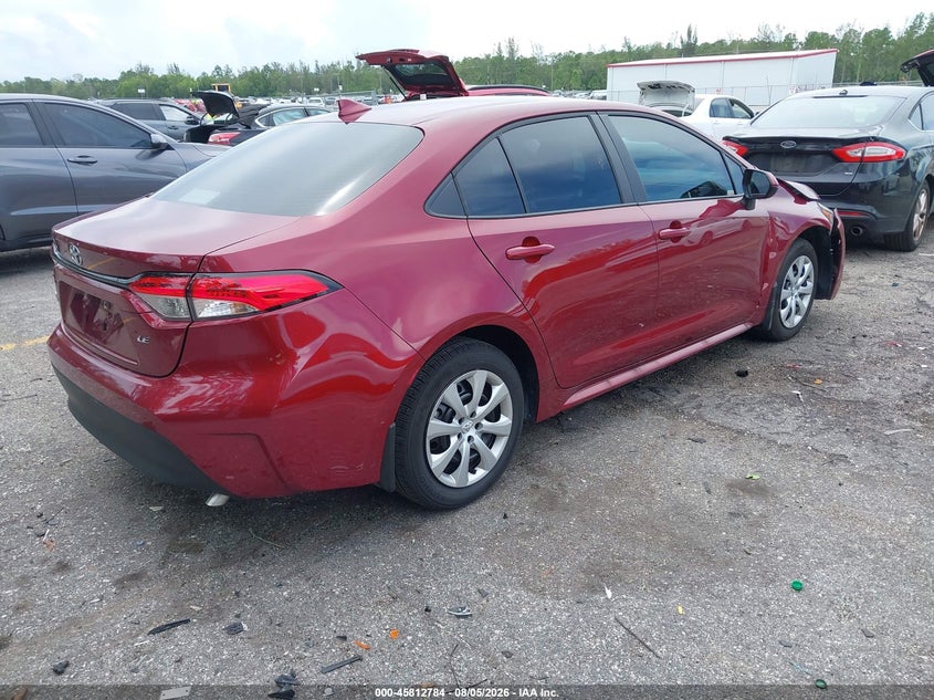 Vin: 5yfb4mde9tp402734, lot: 46311630, toyota corolla le 20264
