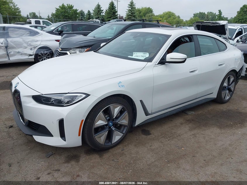 Vin: wby83fb06rft32527, lot: 46311647, bmw i4 gran coupe xdrive40 20242