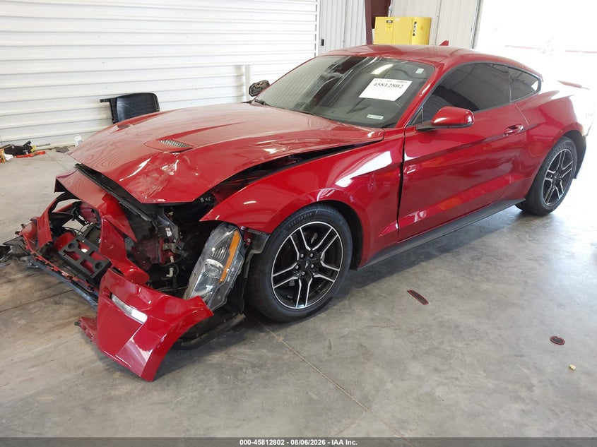 Vin: 1fa6p8th0m5147326, lot: 46311649, ford mustang ecoboost premium fastback 20212
