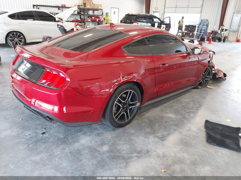 Vin: 1fa6p8th0m5147326, lot: 46311649, ford mustang ecoboost premium fastback 20214