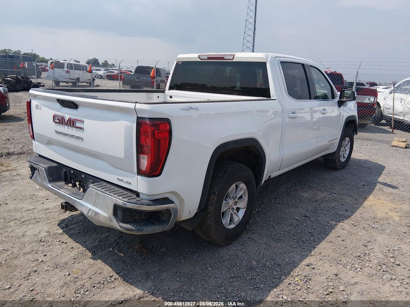 Vin: 1gtu9bed5kz428403, lot: 46311673, gmc sierra 1500 sle 20194