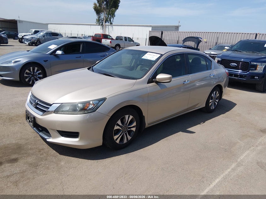 2013 Honda Accord, Удар ззаду, IAAI, VIN 1HGCR2F35DA041290 — фото 2