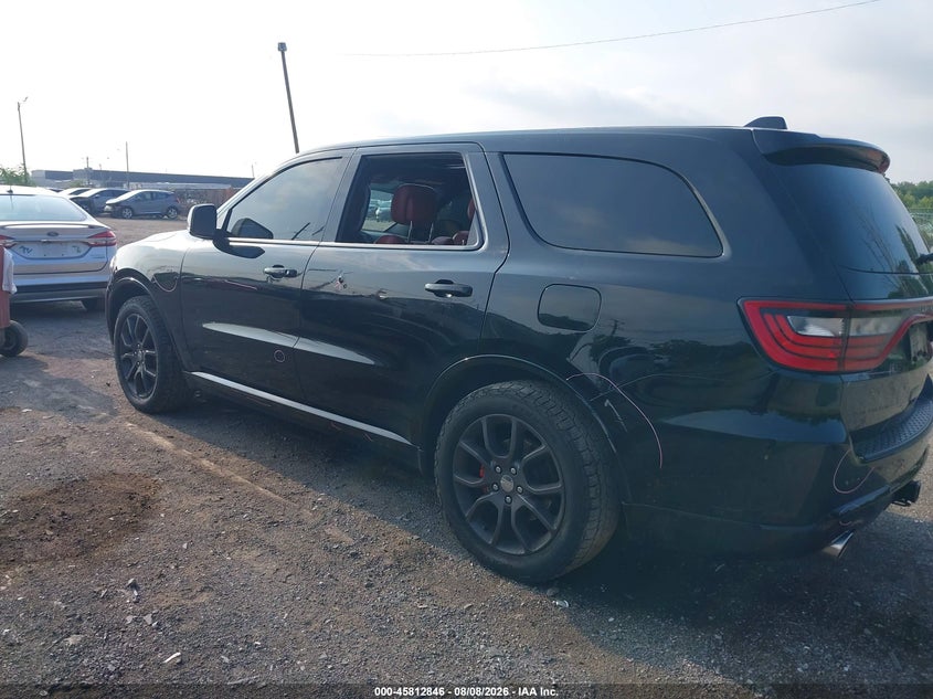 Vin: 1c4sdjct9hc630411, lot: 46311691, dodge durango r/t awd 20173