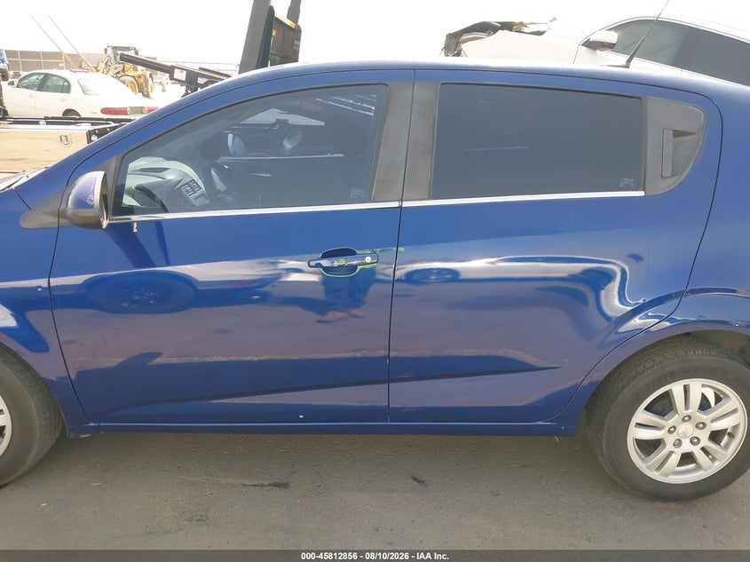 CHEVROLET SONIC 2013 VIN 1G1JC6SG7D4228108