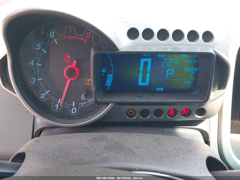 CHEVROLET SONIC 2013 VIN 1G1JC6SG7D4228108