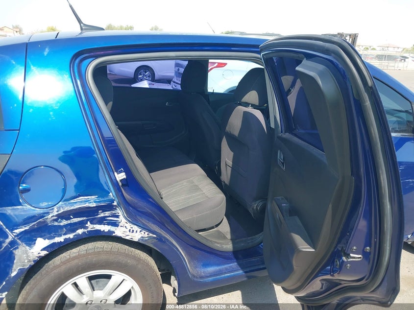 CHEVROLET SONIC 2013 VIN 1G1JC6SG7D4228108