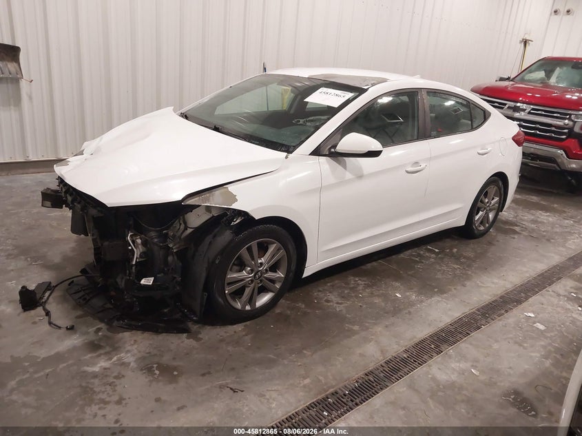 Vin: 5npd84lf3hh207434, lot: 46311711, hyundai elantra se 20172