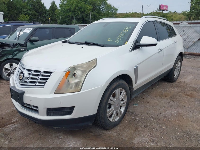 Vin: 3gyfnbe33fs535815, lot: 46311742, cadillac srx luxury collection 20152