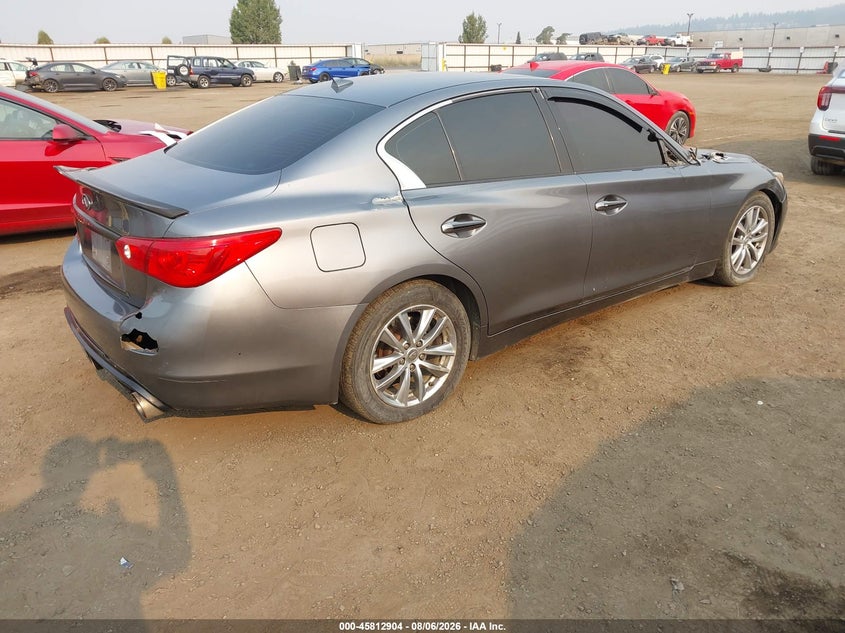 Vin: jn1bv7ar2em697979, lot: 46311751, infiniti q50 premium 20144