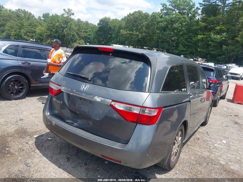 Vin: 5fnrl5h66cb087588, lot: 46311756, honda odyssey ex-l 20124