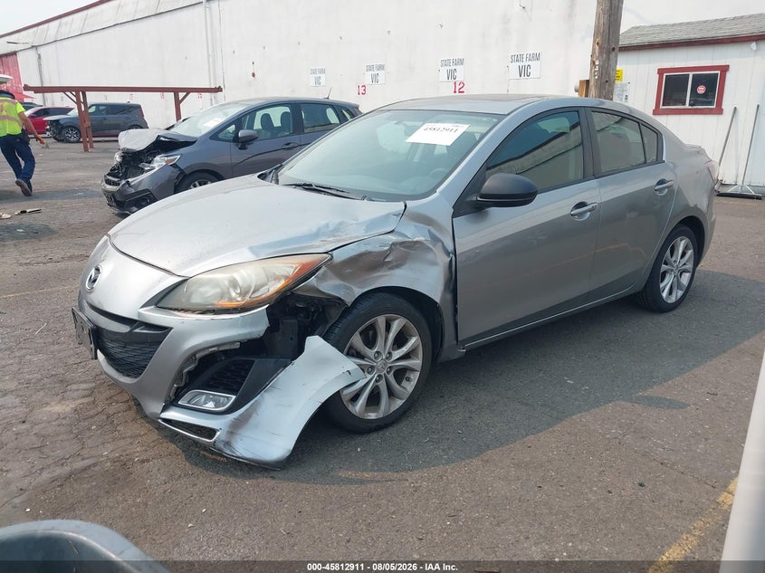 Vin: jm1bl1s67a1125371, lot: 46311757, mazda mazda3 s sport 20102