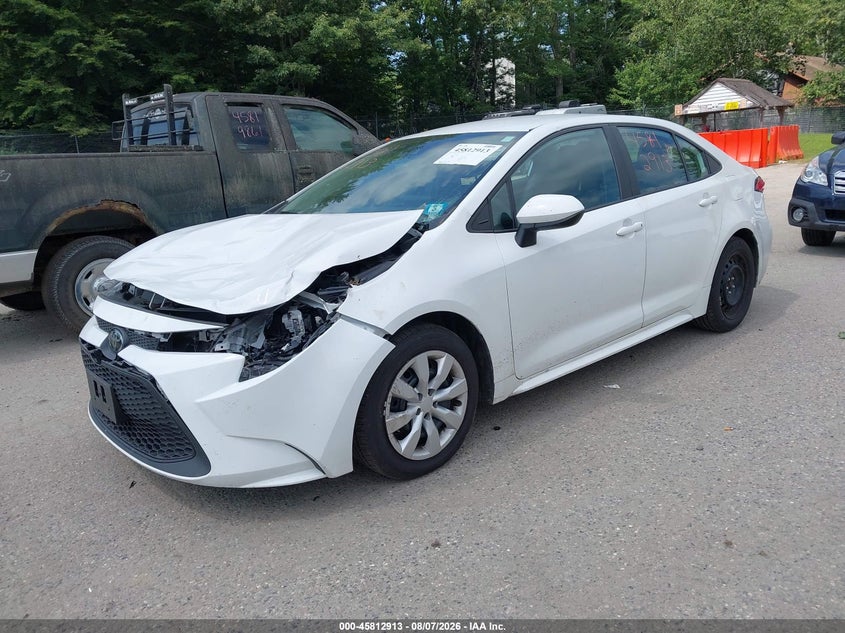 Vin: 5yfepmae8np342828, lot: 46311759, toyota corolla le 20222