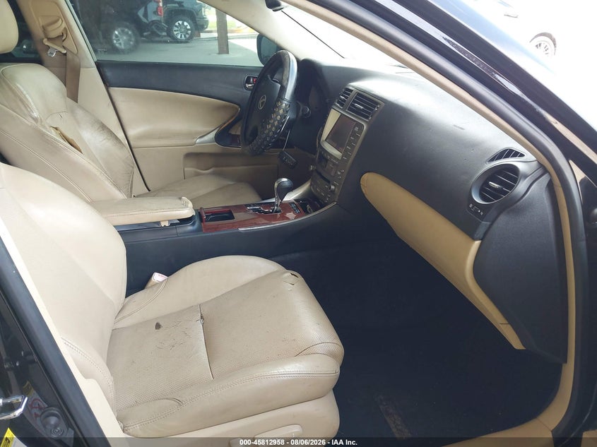 2008 LEXUS IS 350 auction photo 5