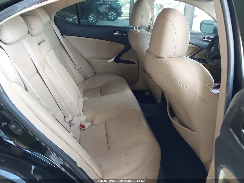 2008 LEXUS IS 350 auction photo 8