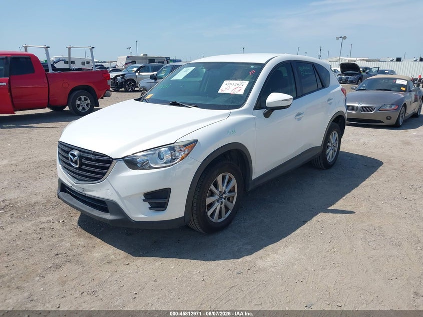 Vin: jm3ke2by0g0859616, lot: 46311816, mazda cx-5 sport 20162