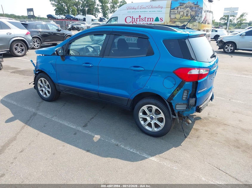 Vin: maj6s3gl3kc260003, lot: 46311840, ford ecosport se 20193