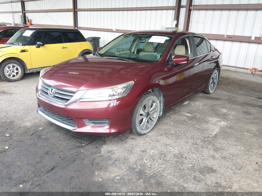 Vin: 1hgcr2f31ea202686, lot: 46311861, honda accord lx 20142
